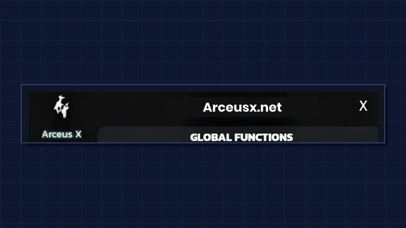 Arceus X Neo mod menu interface detail